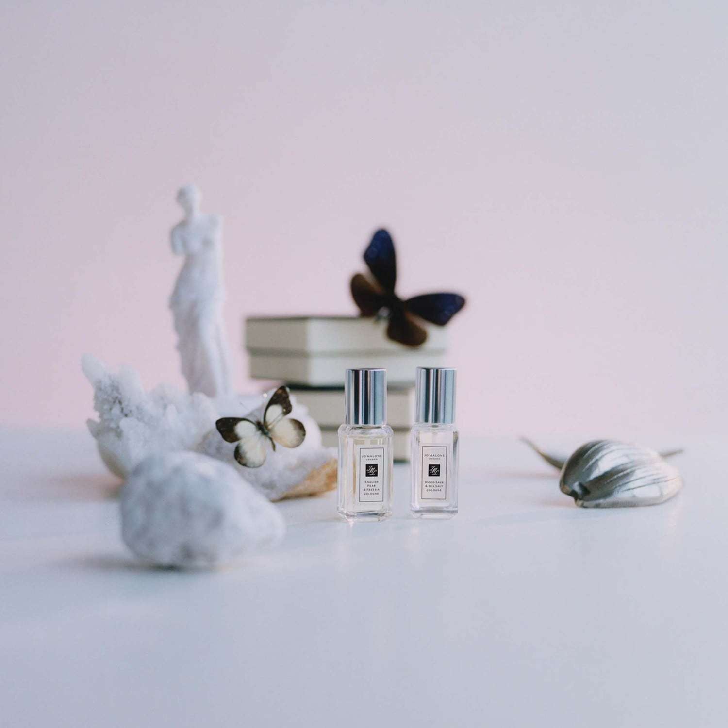 Jo Malone London Eau de Cologne Köln Engleska kruška i frezija + drvo kadulje i morske soli Putni kolonjski parfem Duo -