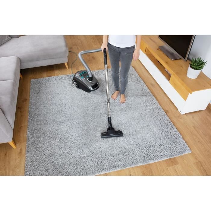 Bagged cylinder vacuum cleaner - SENCOR - SVC 7550TI - 75 dB - 3.5 L - Grey