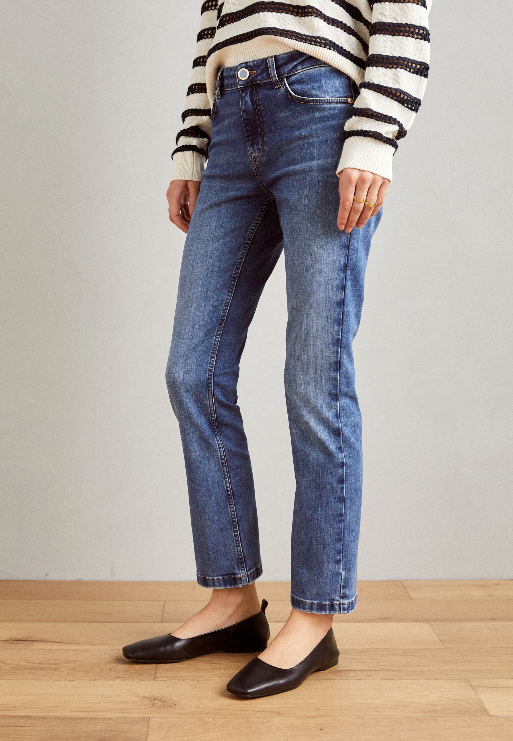 Mos Mosh IMERA - Jeans a gamba dritta - blu
