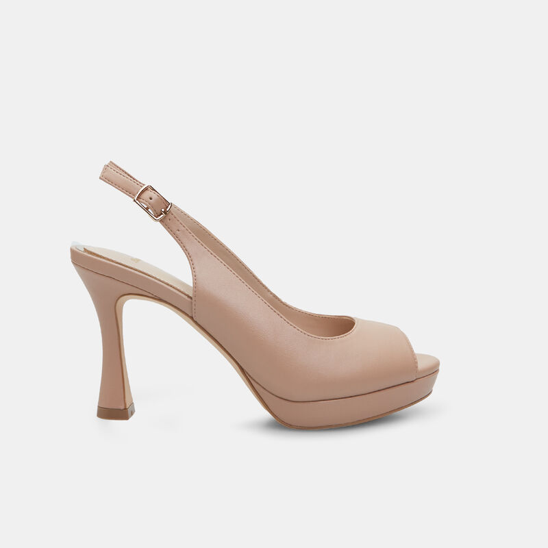 BATA Damslingback med peep-toe och 9 cm klack