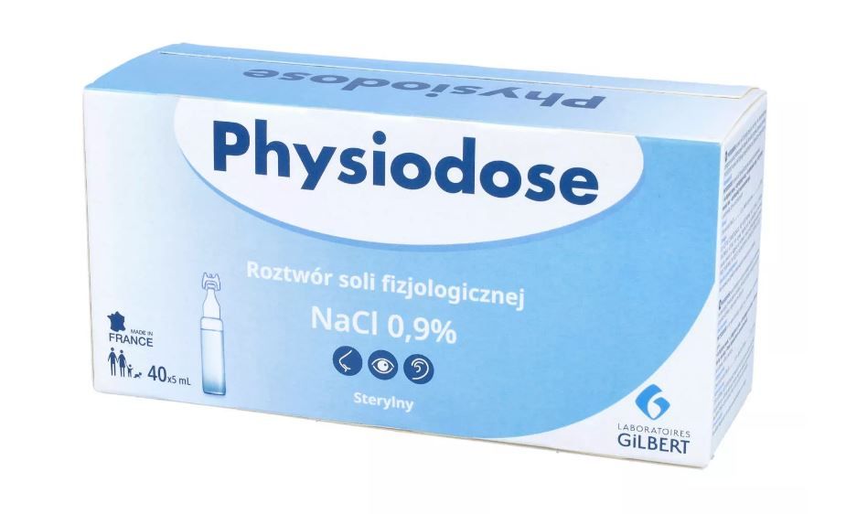 Physiodose fiziološka raztopina za enkratni odmerek Nosna higiena