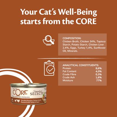 Wellness Core Signature Selects Nassfutter für ausgewachsene Katzen
