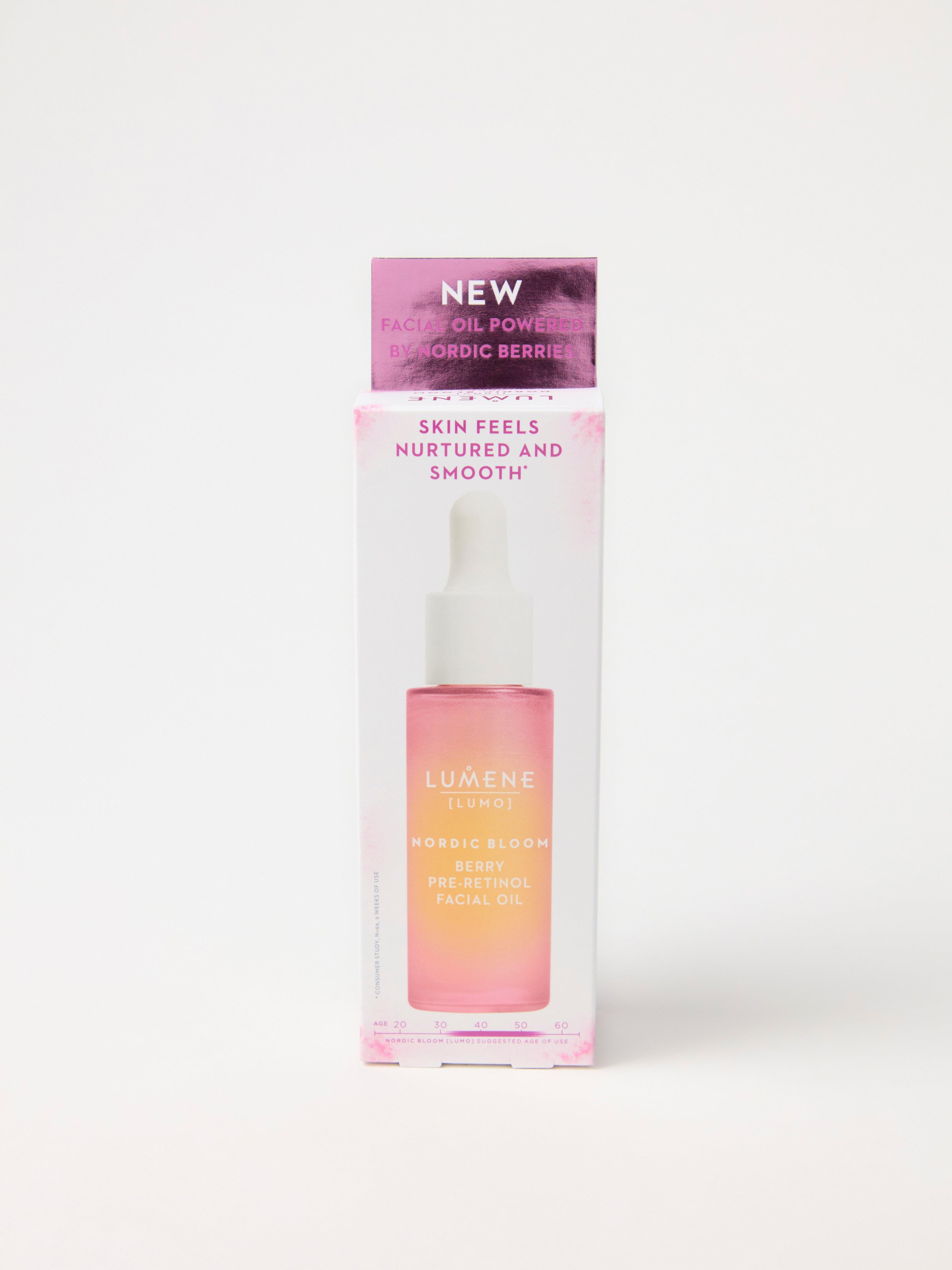Óleo Facial Pré-Retinol Lumene Nordic Bloom Berry Sem cor