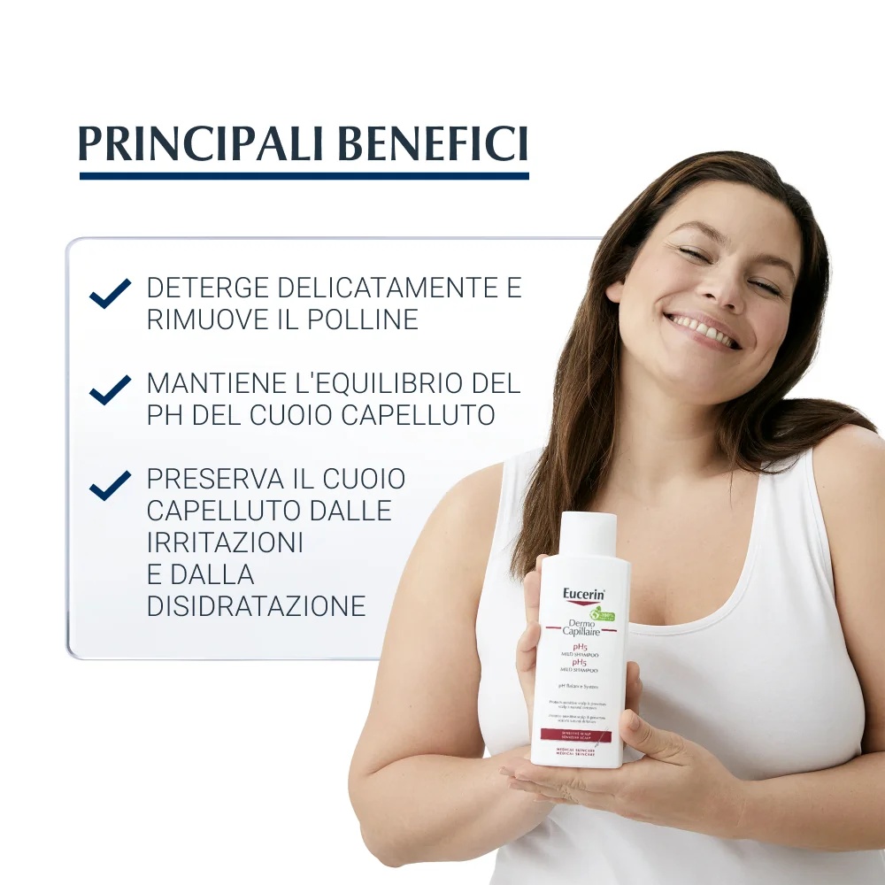 EUCERIN Eucerin DermoCapillaire Shampoo pH 5 250 ml Gevoelige hoofdhuid
