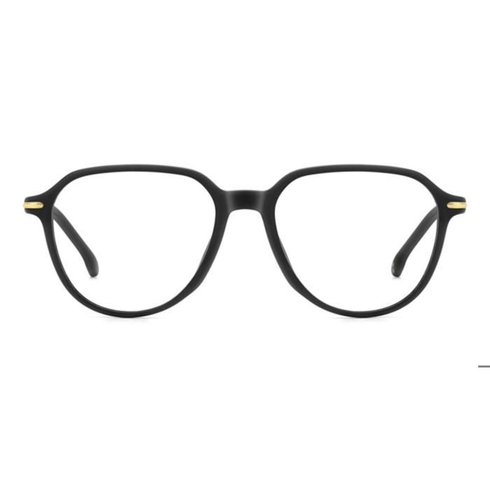 Carrera 346 52/17/145 Matte Black Gold Acetate Eyeglasses for Men