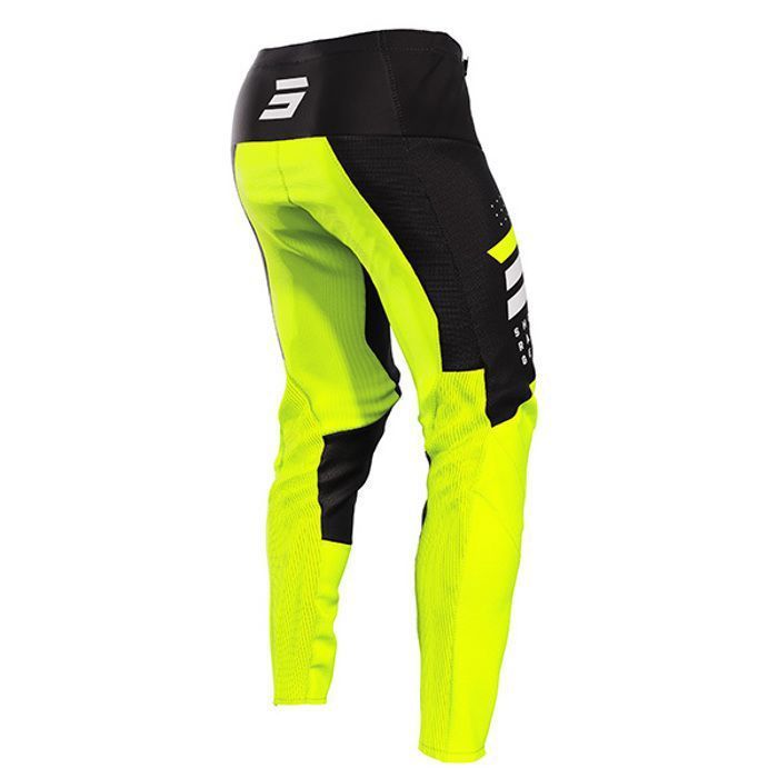 Pantalon moto cross SHOT RACE GEAR Camo 2.0 Neon Yellow