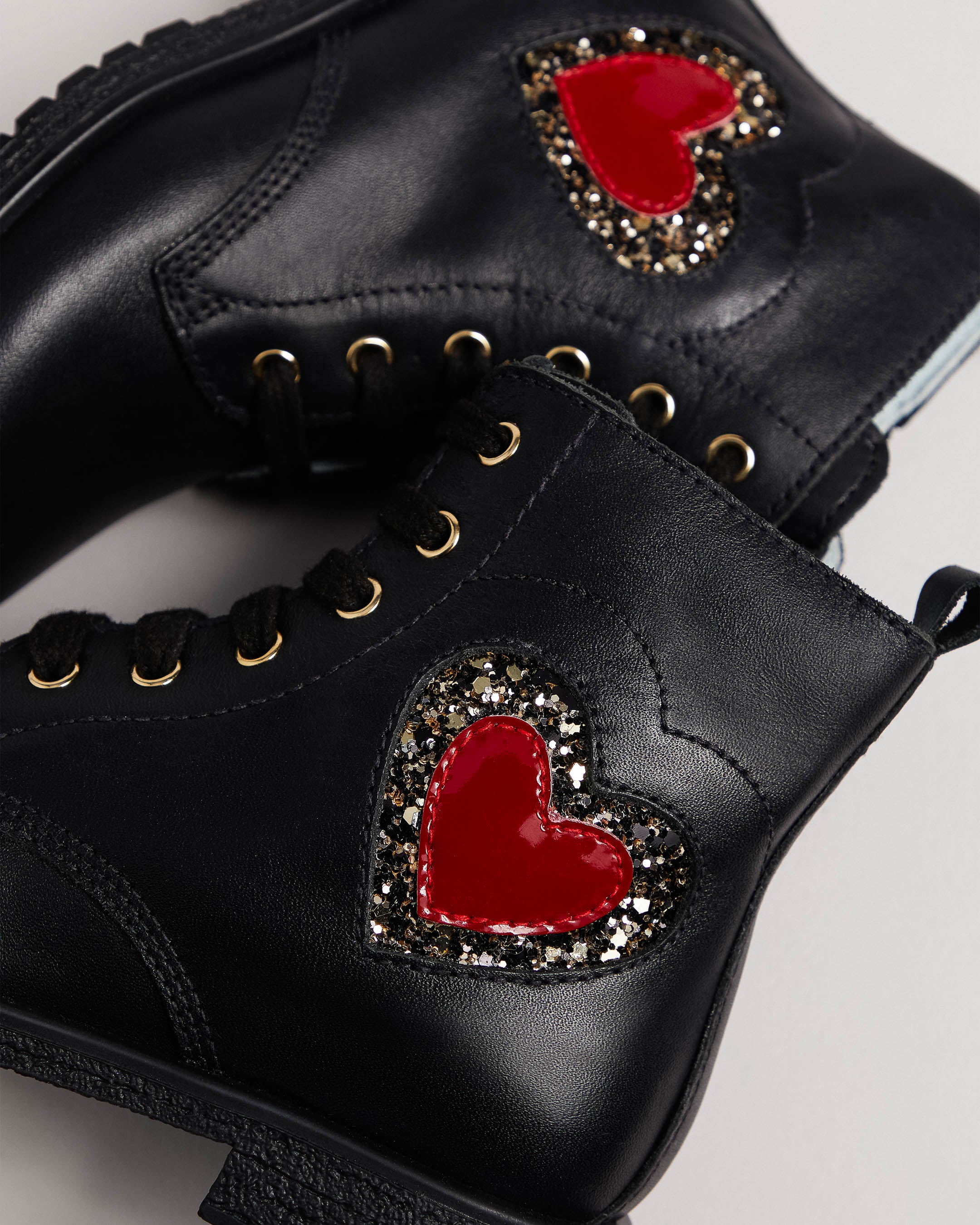  Junior-Mädchenstiefel aus Leder und Funktionsmaterial