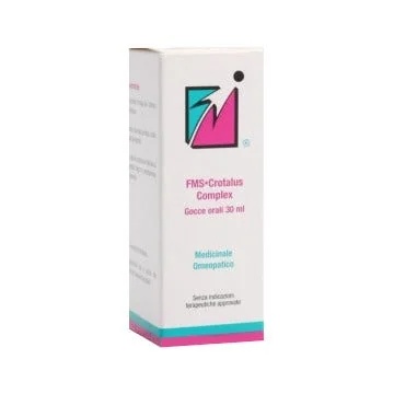 Gouttes orales FMS Crotalus Complex, flacon compte-gouttes de 30 ml