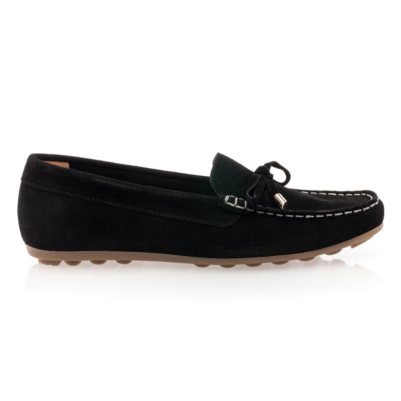 Mocassins / chaussures bateau Femme Noir