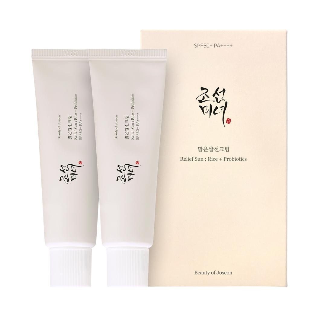 Sada na starostlivosť o tvár Beauty of the Joseon Sun Relief: Rice + Probiotiká - 1 kus