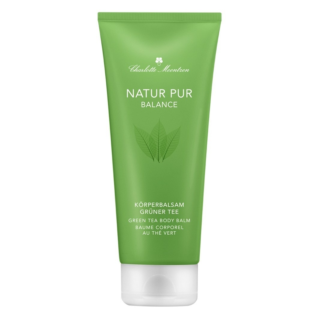 Losjon za telo Charlotte Meentzen Natur Pur Balance Balzam za telo z zelenim čajem - 200 ml