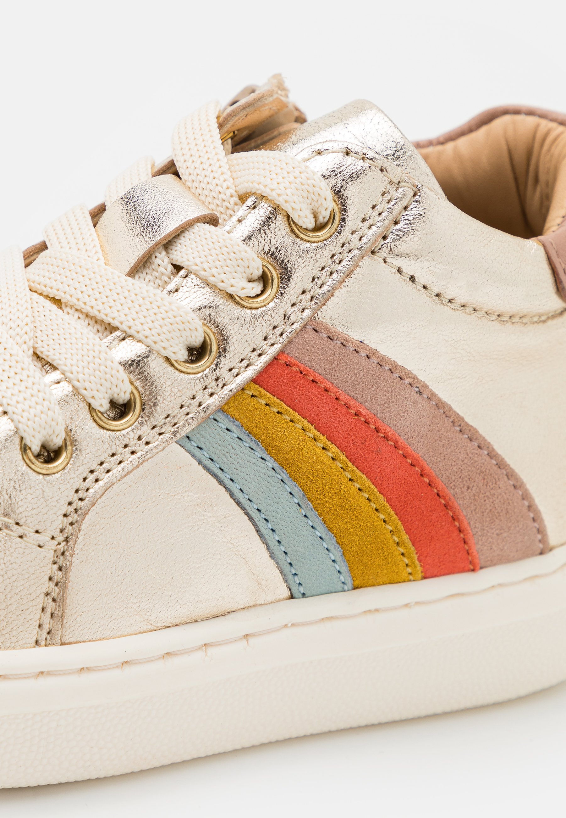 Friboo LEATHER - Hoge sneakers - goudkleurig