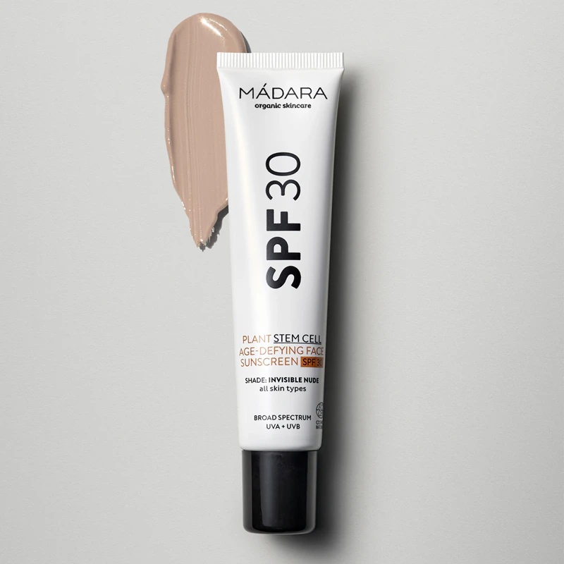 MÁDARA SPF30 заштитни флуид за бојење лица против старења