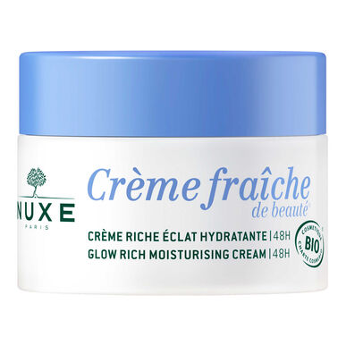Nuxe Crème Fraîche de Beauté Crème Riche Éclat Rich Illuminating Moisturizing Cream 48h 50 ml 50 ml