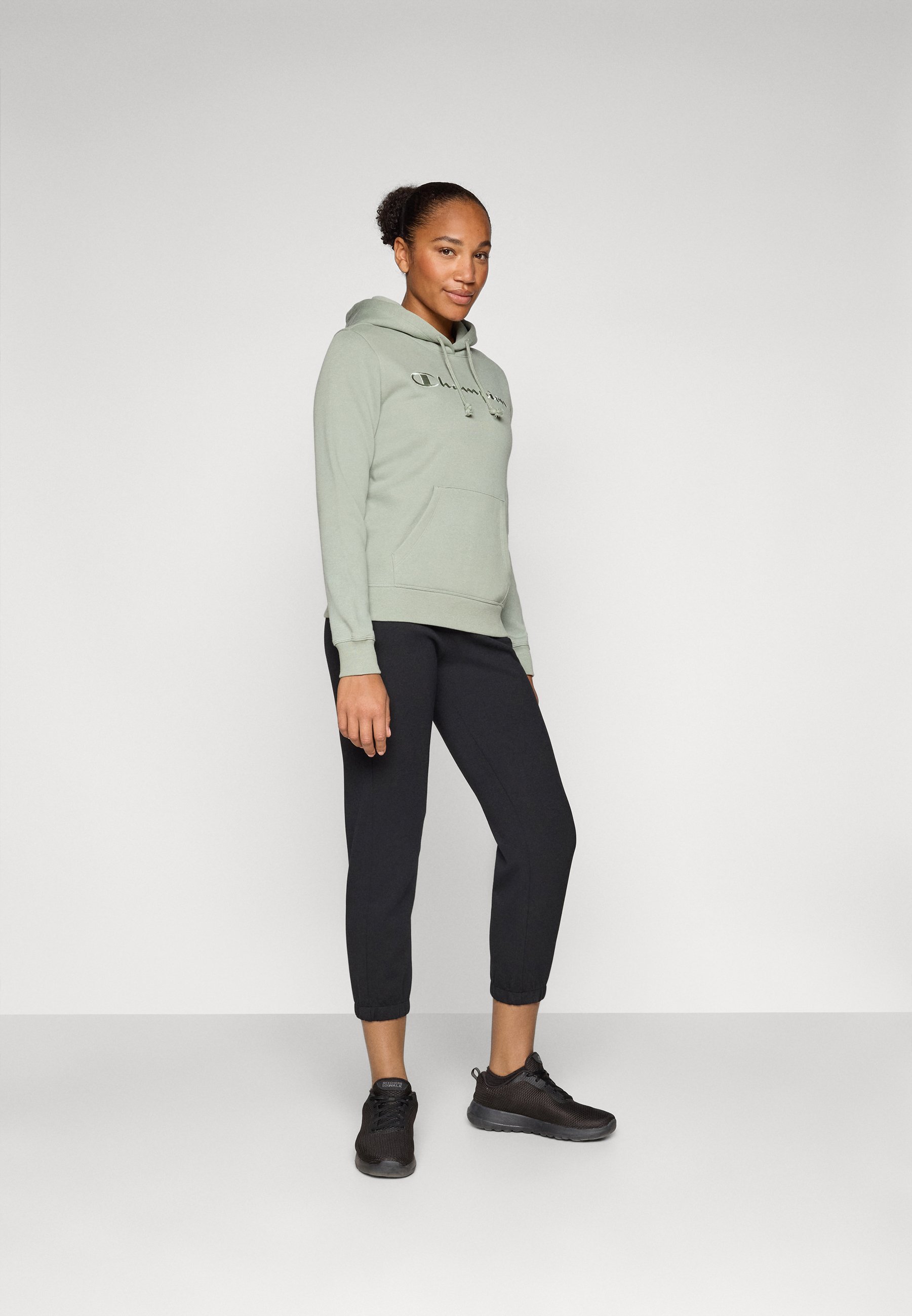 Sweat à capuche Champion ICONS TONAL - Vert