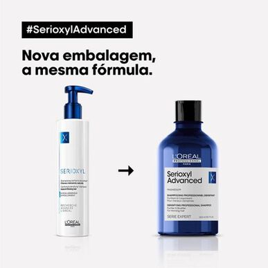 L'Oréal Professionnel Serie Expert Serioxyl Advanced Shampooing Purifying Shampoo För att återfukta fint hår 300 ml 300 ml