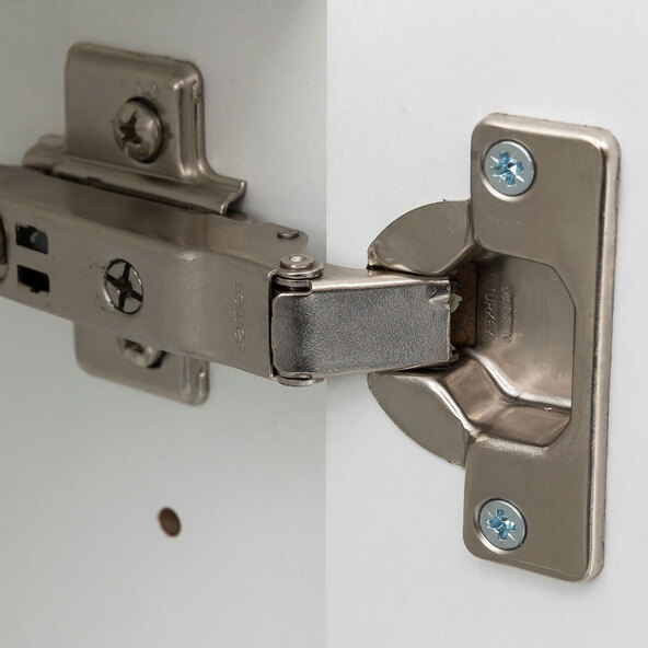 Ντουλάπι τοίχου Bristol, 40 cm, ματ λευκό/λευκό