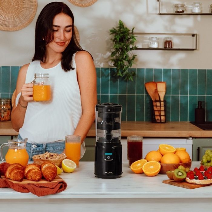 Cecotec Essential TowerAdjust Easy Steel Electric Citrus Juicer