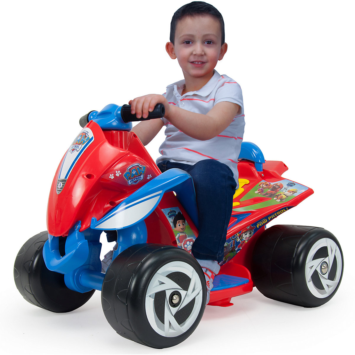 Paw Patrol elektrische quad 6V, rood