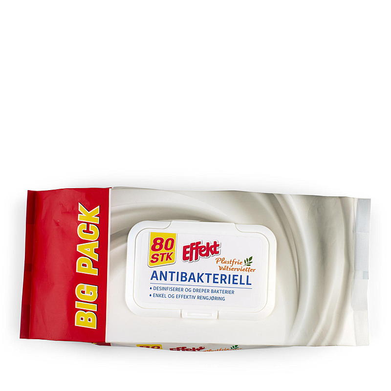 Effekt Engangsklude 80 stk. antibakterielle Effekt