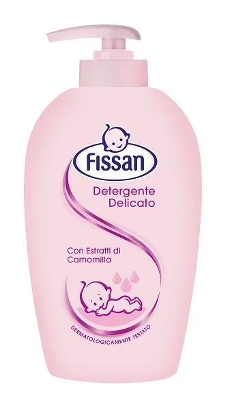 FISSAN Detergente líquido suave para bebés con extractos de manzanilla 250 ml