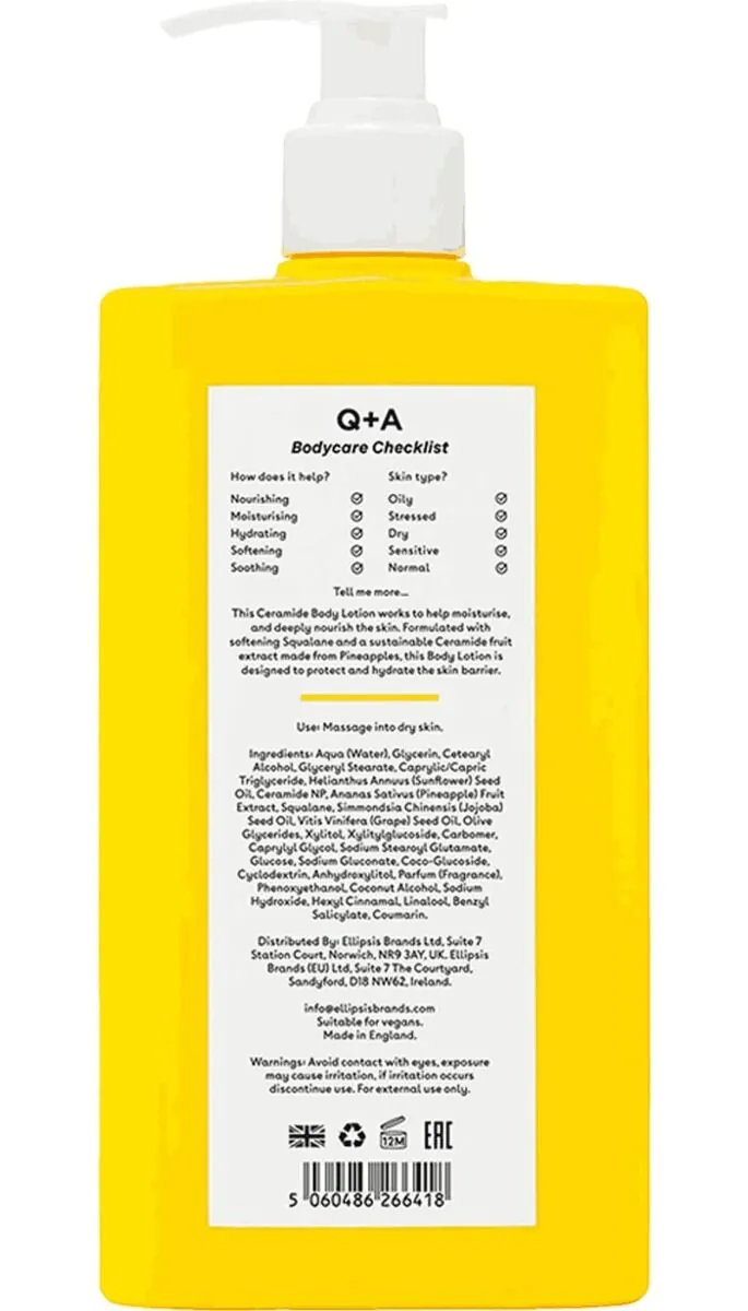 Q+A Ceramide - Regenerujący balsam do ciała z ceramidami 250ml