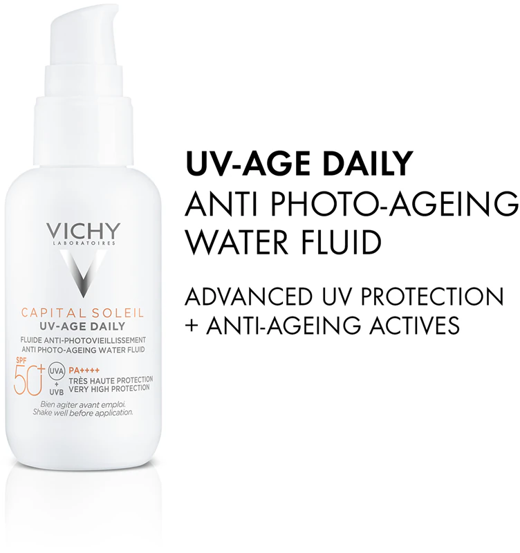 Vichy Capital Soleil UV-Age denný fluid proti starnutiu SPF 50+