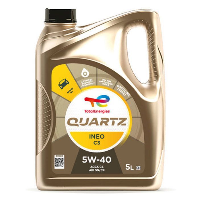 Aceite de motor Total 5W40 Quartz Ineo MC3 5L