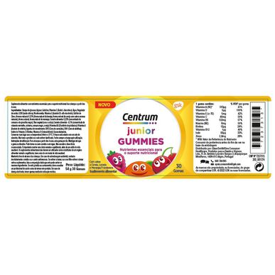 Centrum Gummies Junior Gummies Nutriční podpora 30 gummies 30 gummies