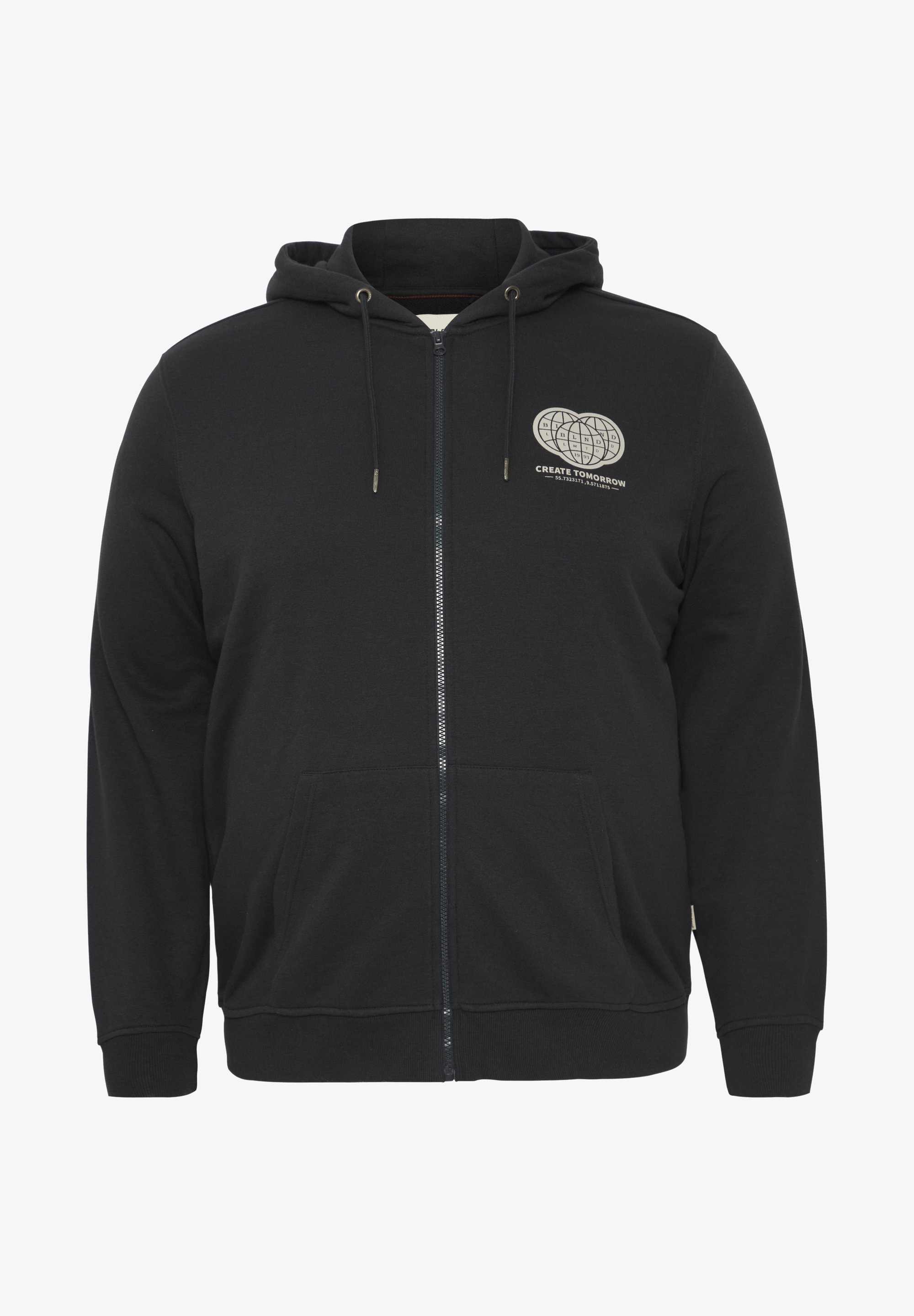 Felpa Blend BHBSWEATSHIRT - Felpa con zip - nera
