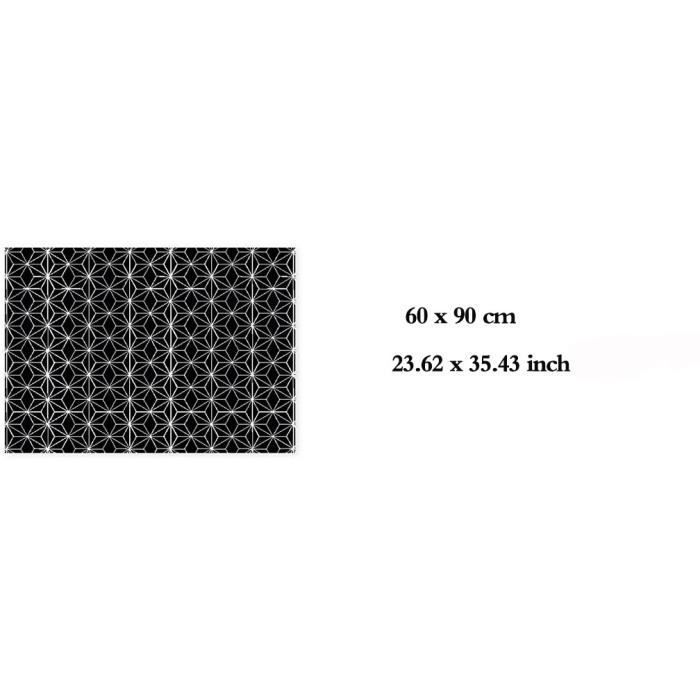 Tapis d'extérieur - Moderne - Gris - Rectangulaire - Résistant à l'usure