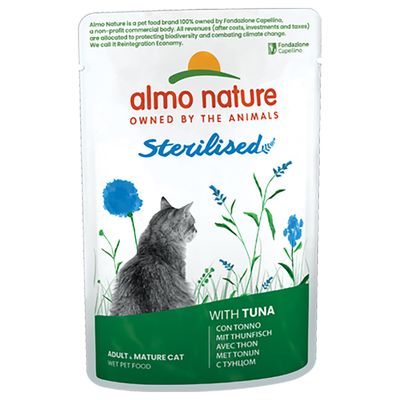Almo Nature Holistic -steriloituja pusseja 70 g
