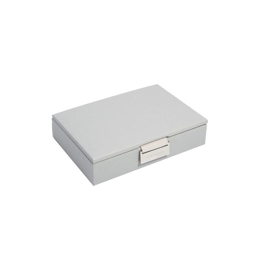 Accessoire de mode Stackers avec couvercle, gris galet - 1 pièce