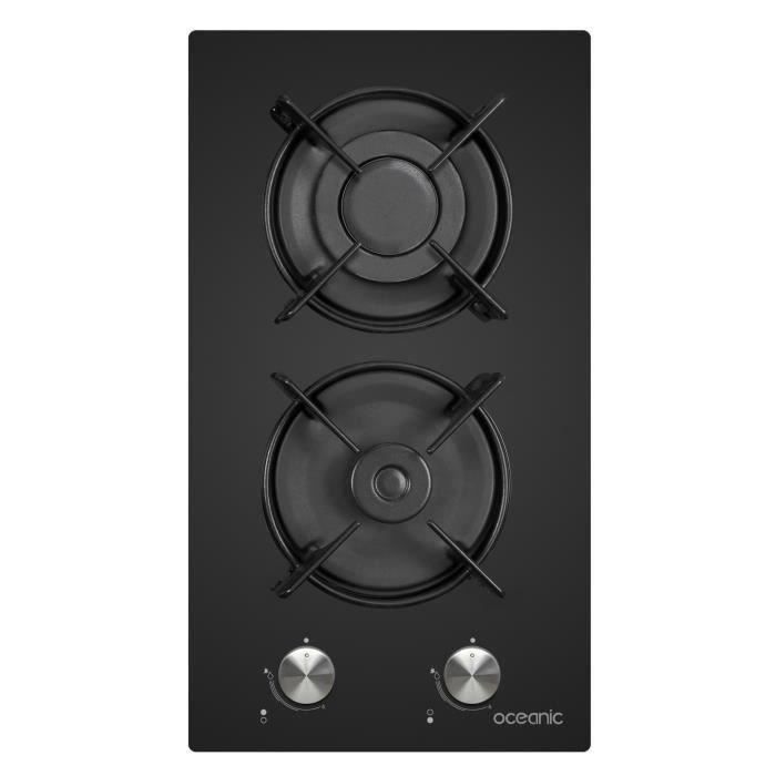 OCEANIC gas domino - Glass - Black