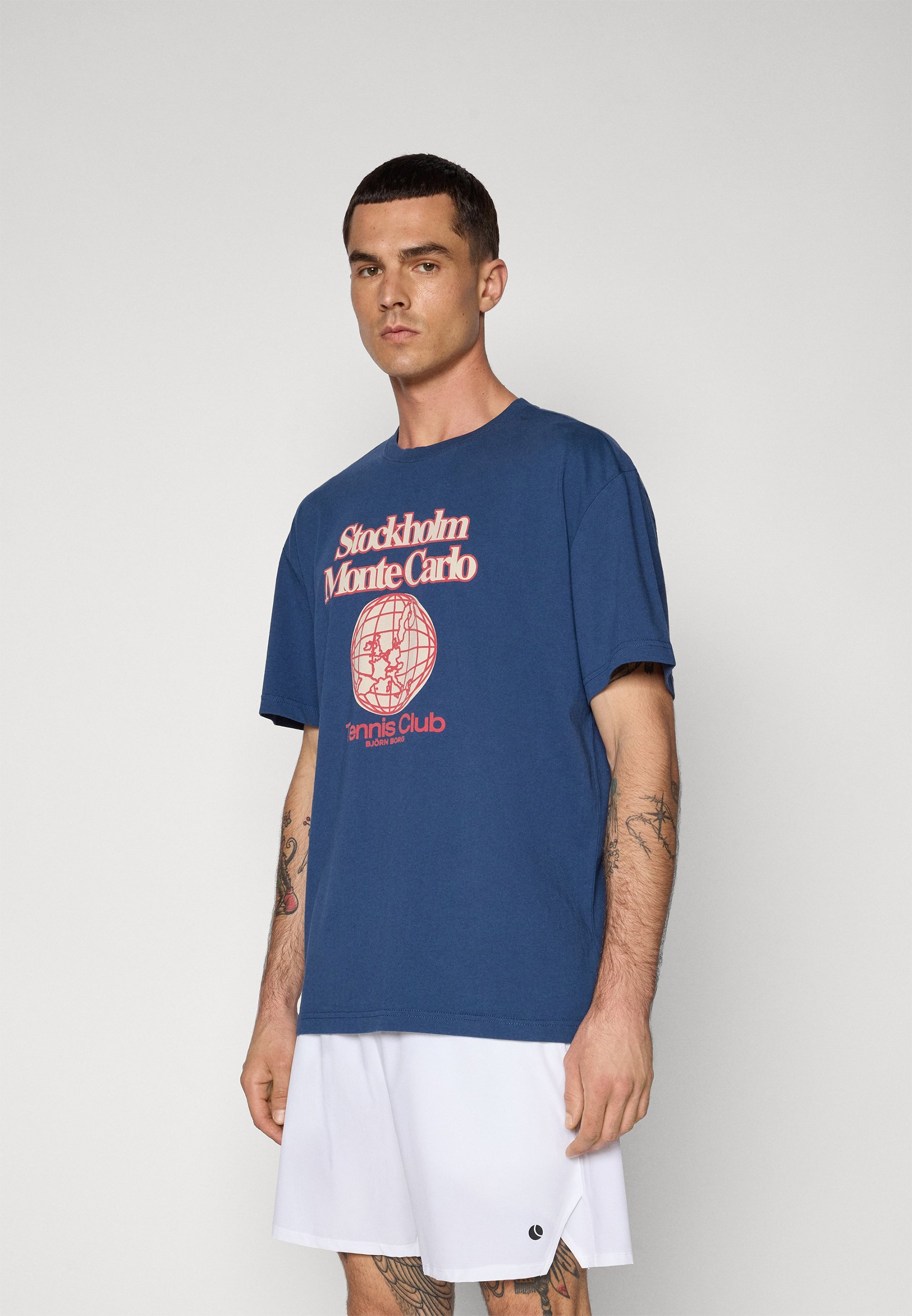 Björn Borg CLASSIC PRINT - Print T-shirt - sargasso sea