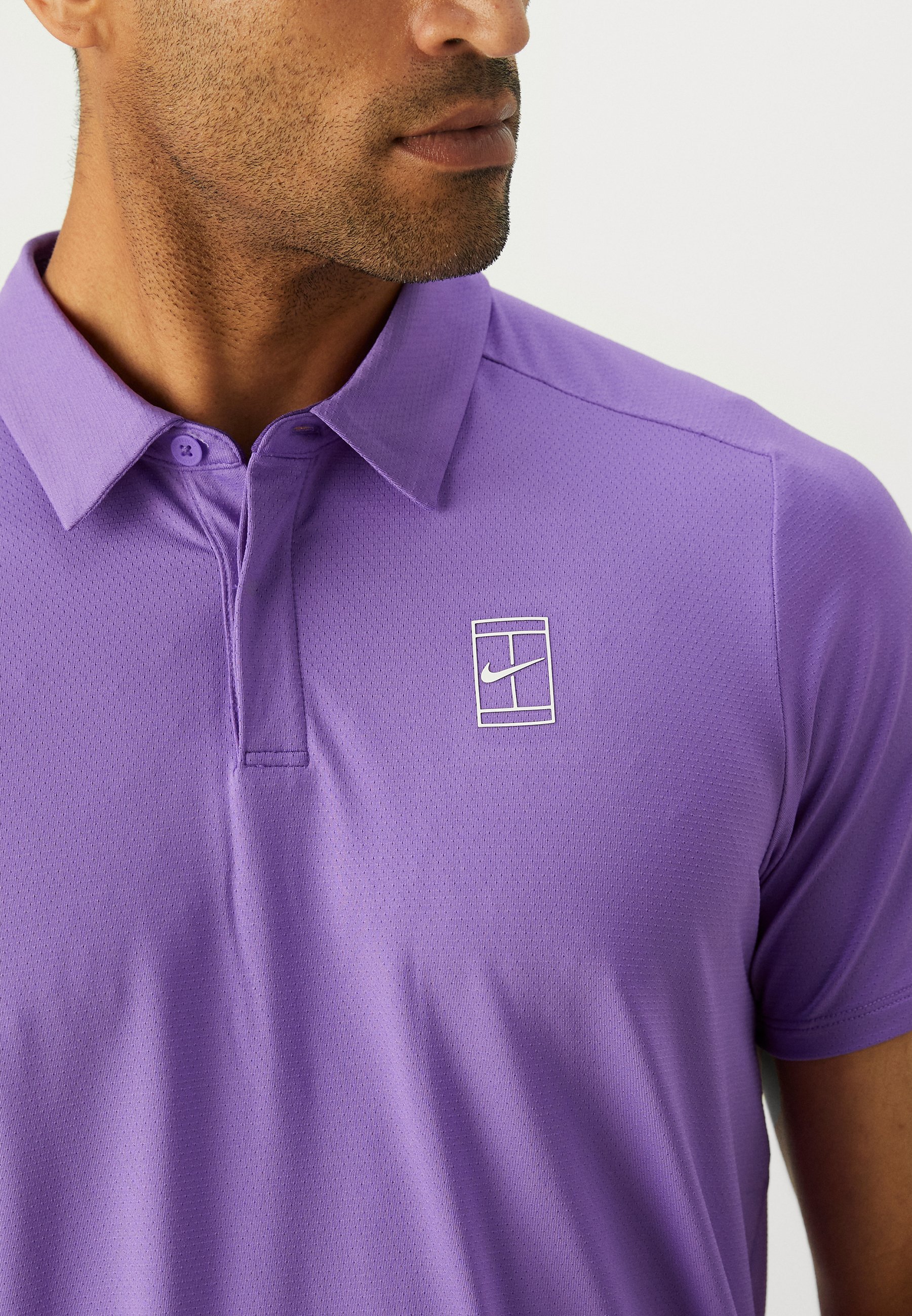 Nike Performance COURT ADVANTAGE - Poloshirt - actie druif