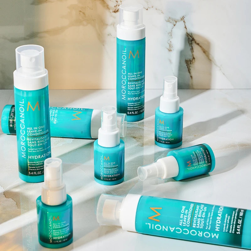 Moroccanoil Hydration nenuplaunamas purškiamas kondicionierius drėkinimui ir blizgesiui