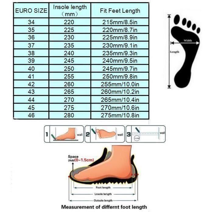 Baskets Femme Mode Chaussures de Running Air - KIANII - Chaussures de sport - Noir - Textile - Lacets - Plat