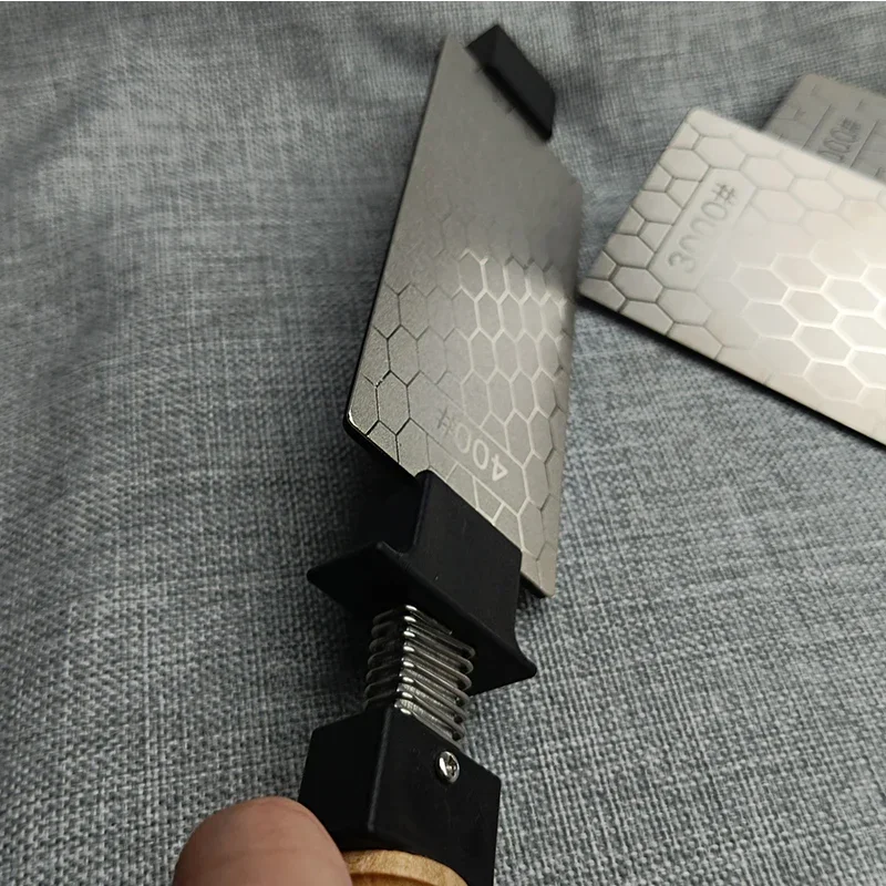 Pierre à aiguiser diamantée sans base, outil de cuisine