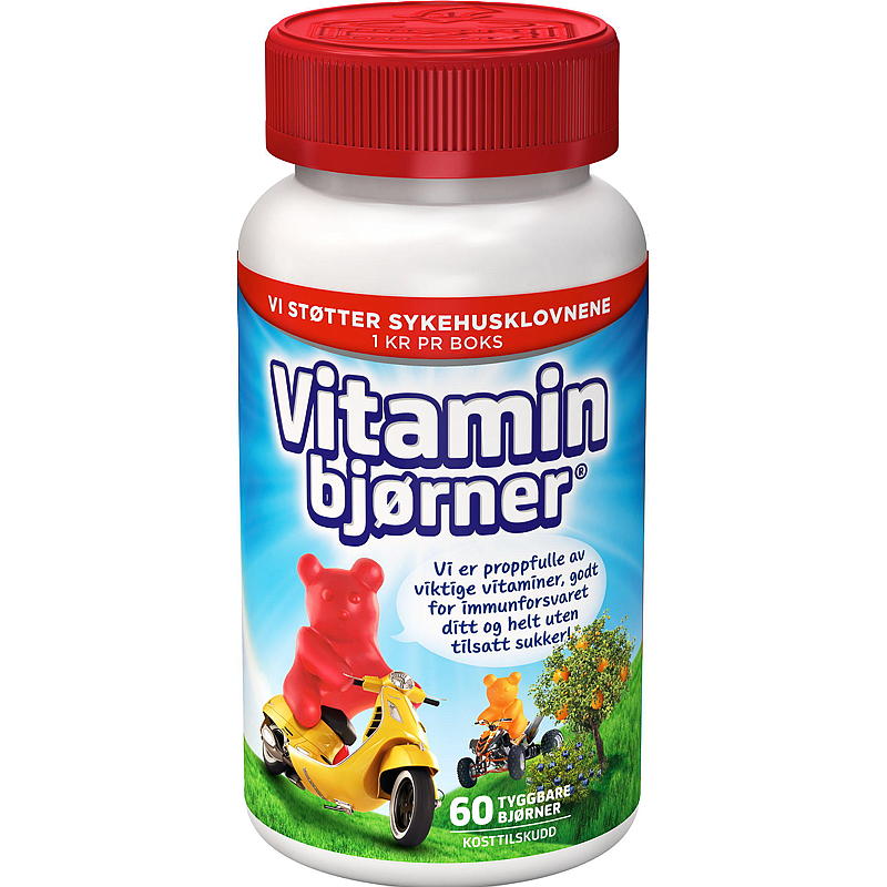 Collett Vitaminbjørne 60 stk. Collett