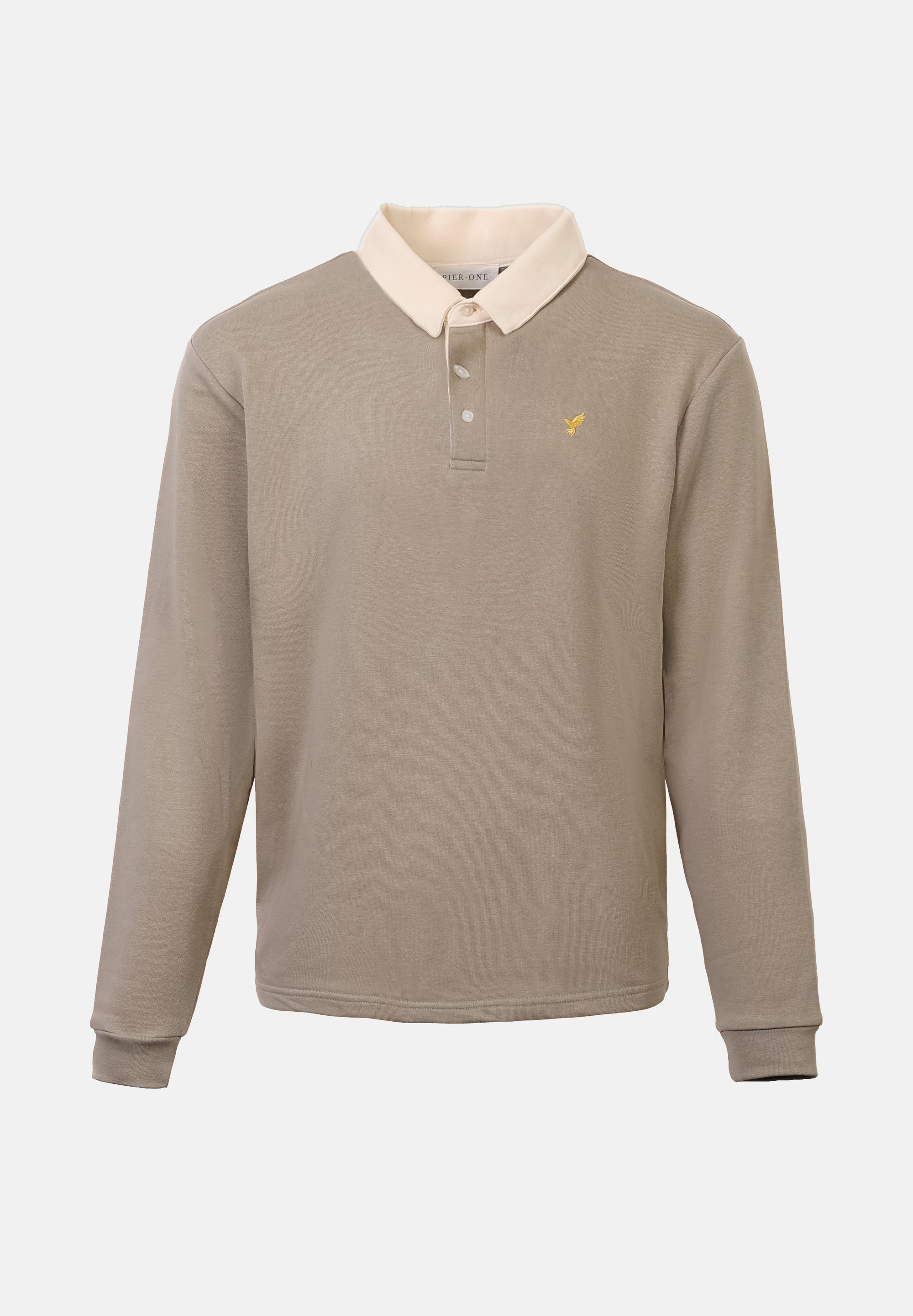 Sweat-shirt Pier One - marron/écru