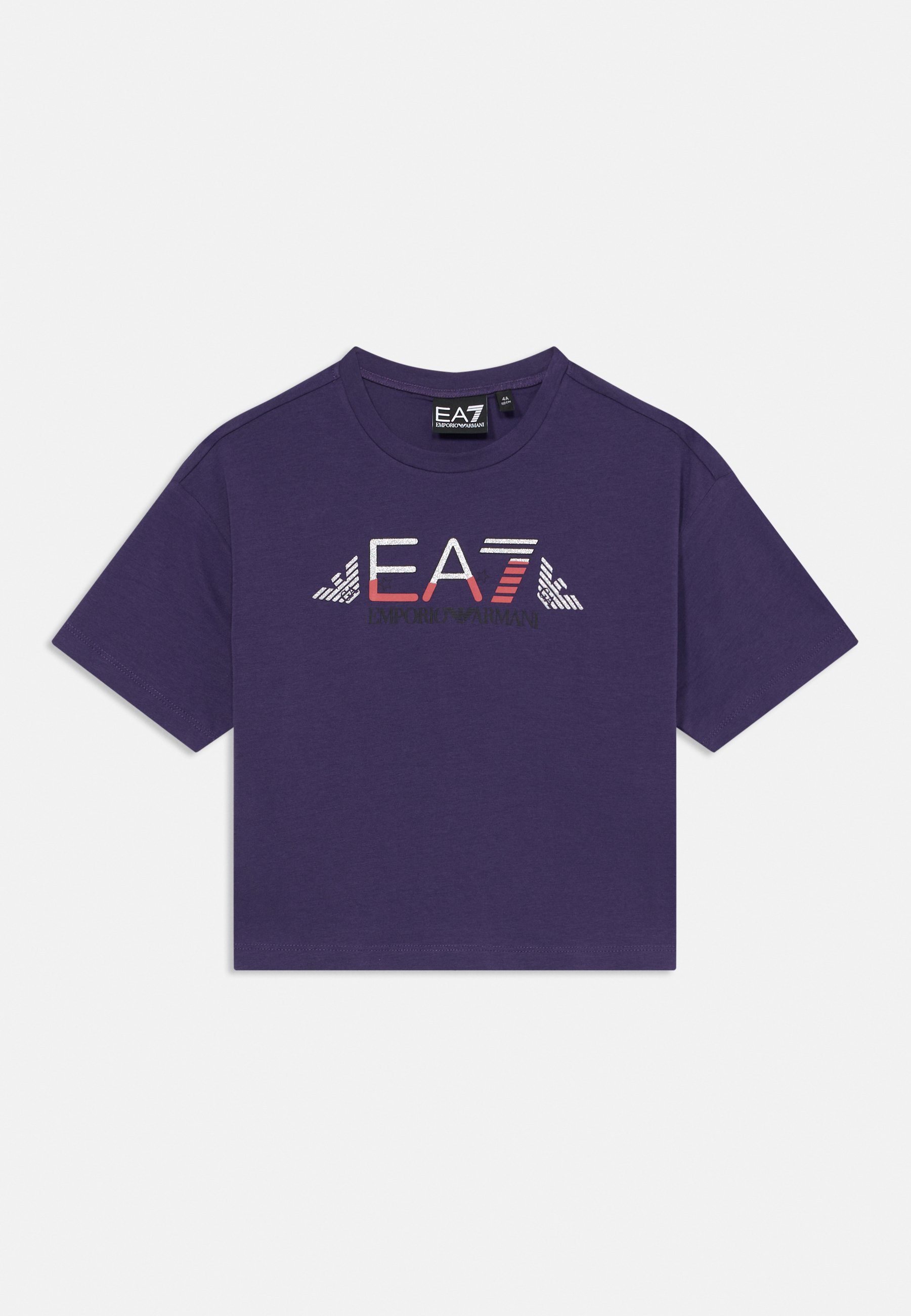 EA7 Emporio Armani UNISEX - T-shirt stampata - uva