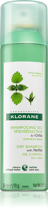 Klorane Brandnetel Droogshampoo voor Vet Haar
