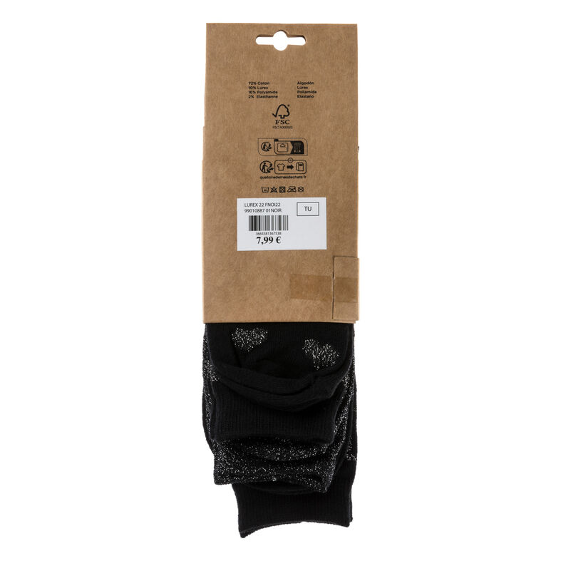 Chaussettes et collants Femme Noir