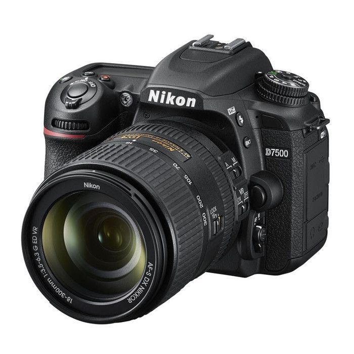 Nikon D7500 spiegelreflexcamera + 18-300mm f/3.5-6.3 VR