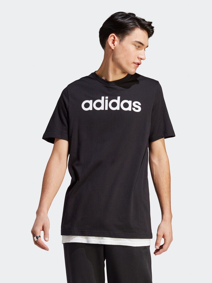Camiseta básica adidas - PRETA