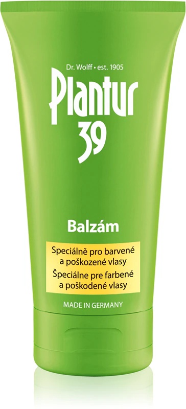 Plantur 39 kofeino balzamas dažytiems ir pažeistiems plaukams