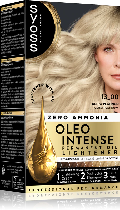 Syoss Oleo Intense tintura permanente para clarear cabelos