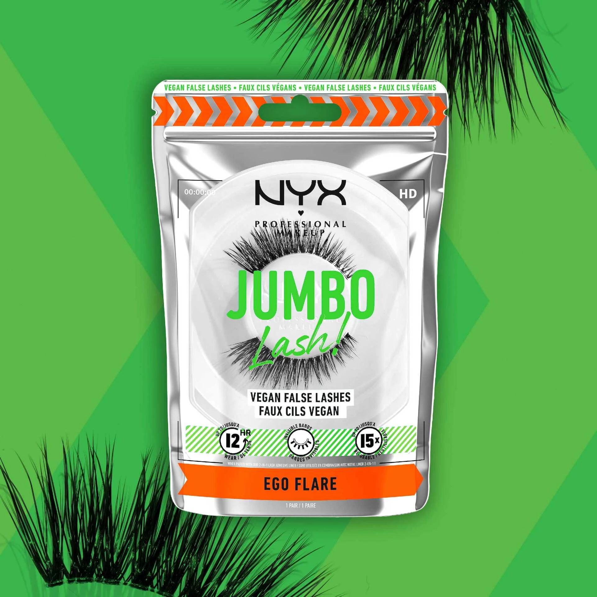 Jumbo trepavice! Veganske umjetne trepavice Ego Flare - NYX Professional Makeup