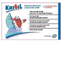 Complément alimentaire Krioil de LIFE SCIENCE 30 capsules